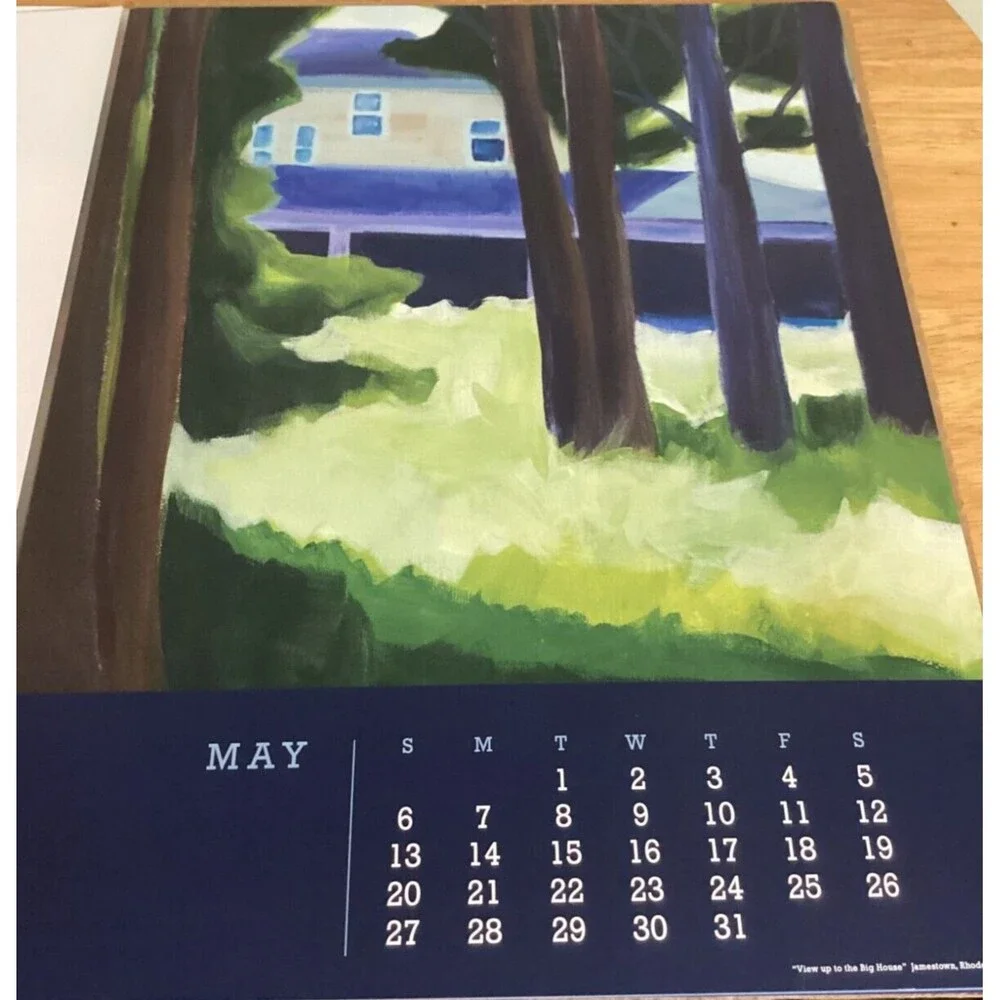 2012 & 2013 Display Poster Calendar Paintings by Catherine Breer - Maine Scenes